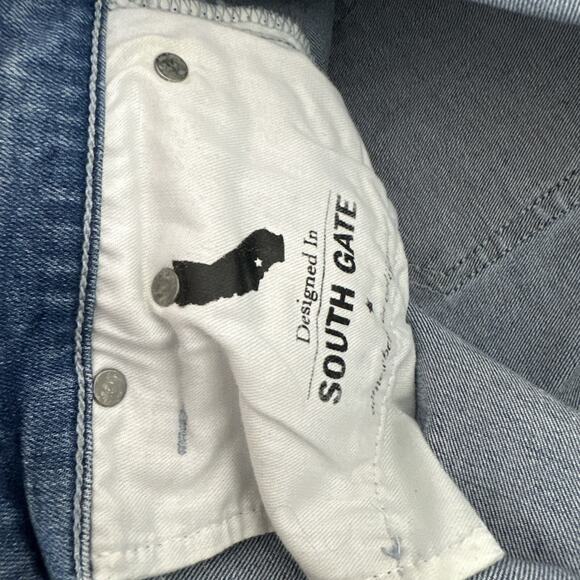 AG Adriano Goldschmied Jeans Womens 32 Blue Legging Ankle Skinny Stretch - Picture 11 of 16